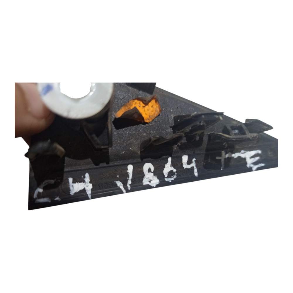 Acabamento Porta Traseira Esq Citroen C4 Pallas 2007 A 2013 Preto 3