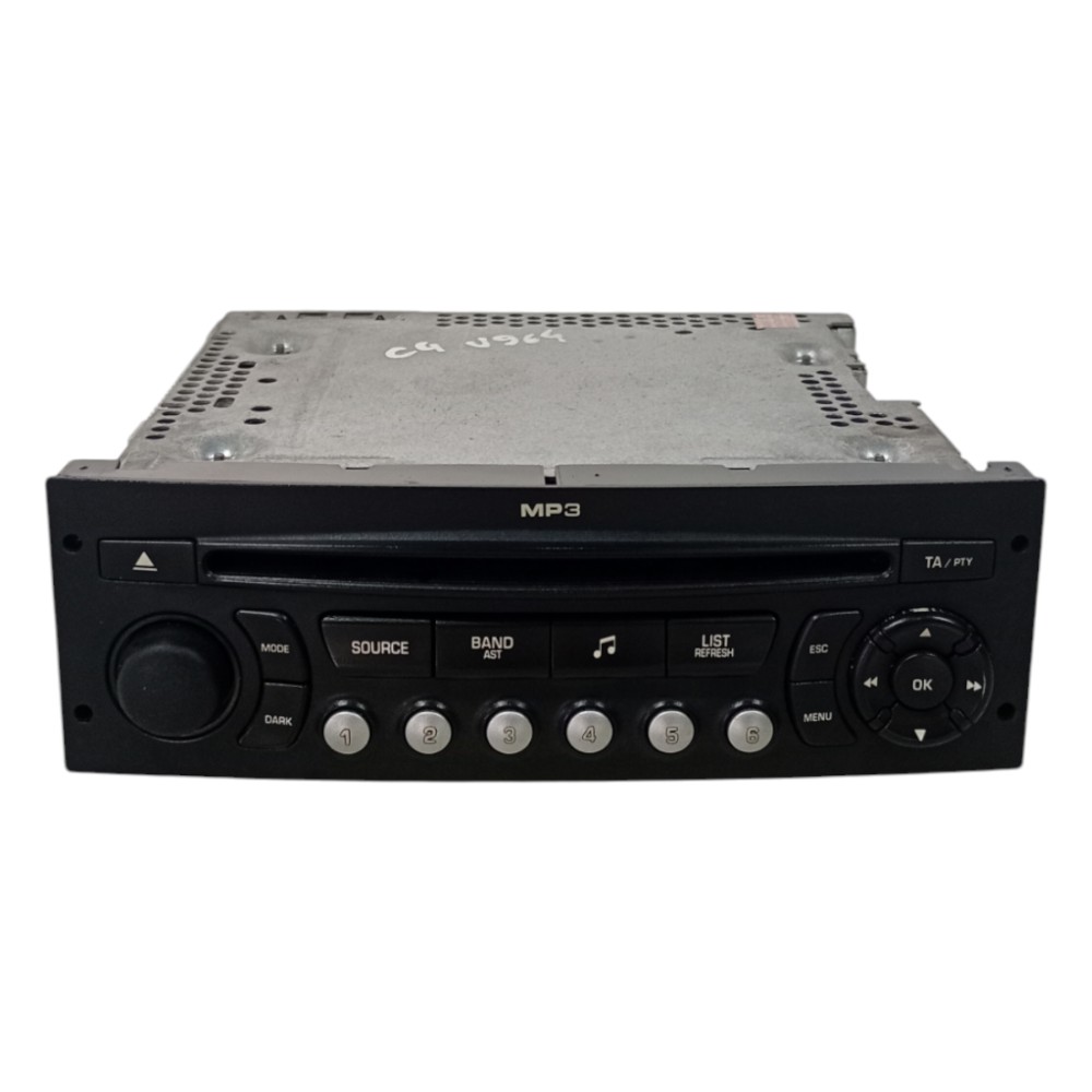 Radio Mp3 Cd Original Citroen C4 Pallas 2006 A 2013 1