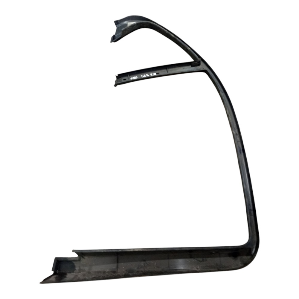 Guarnição Canaleta Porta Traseira D Mercedes C180 2010 2014 Preto 5