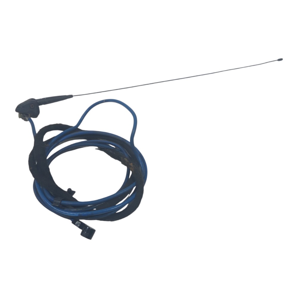 Antena Automotiva Base C/ Cabo Ford Escort 1997 1998 A 2003 Preto cabo Azul 2