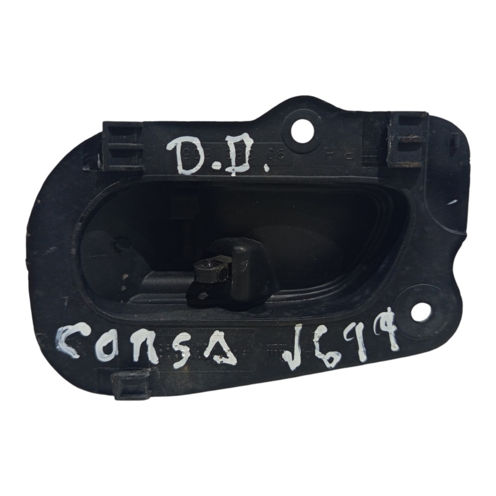 Maçaneta Interna Dianteira Direita Corsa 1994 A 2001 9038860 Preto Dianteira 4