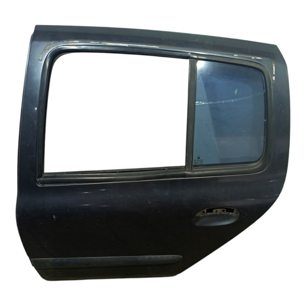 Porta Traseira Direita Renault Clio 2000 2001 2002 A 2006  Traseira Direita Preto 1