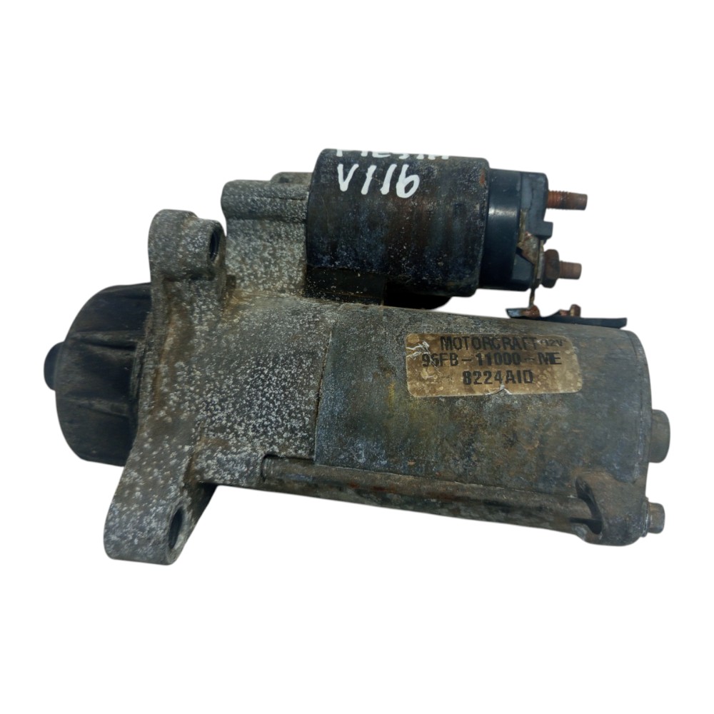 Motor Partida Arranque Ford Fiesta 1.0 8v 2001 2002 A 2006 7