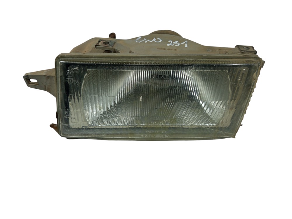 Farol Dianteiro Direito Fiat Uno Fiorino 1991 1992 A 2002 Direito/passageiro 3