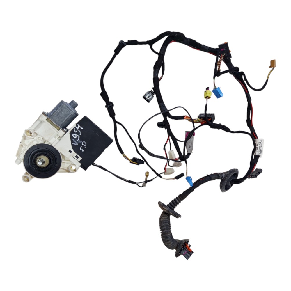 Motor Máquina Vidro Chicote Dianteira Esquerda Jetta 13 A 14 6
