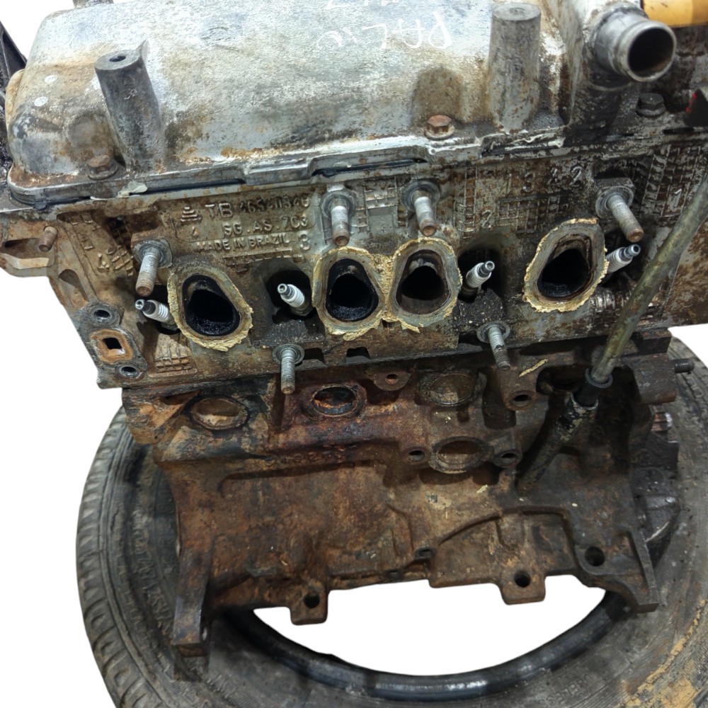 Motor Parcial Fiat Palio Uno 1.0 8v Fire Gasolina 55cv 6