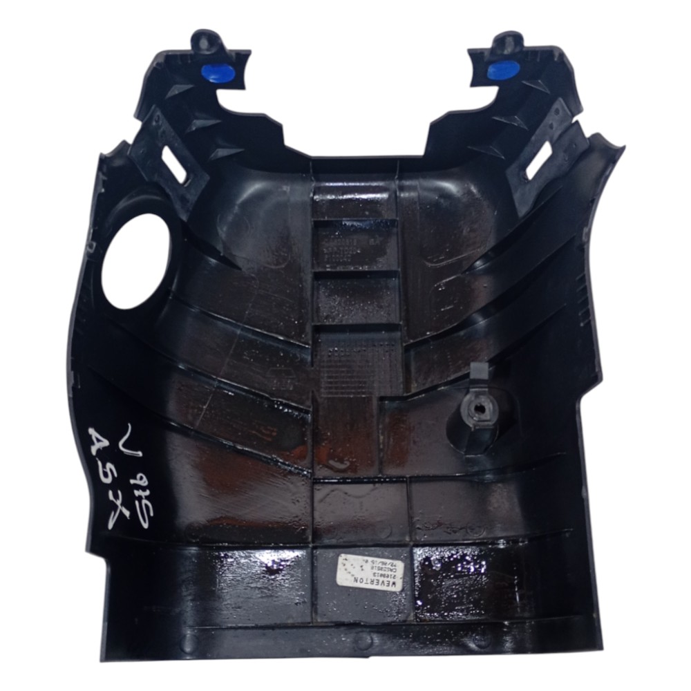 Moldura Inferior Seta Direção Mitsubishi Asx 2015 A 2020 Preto 5