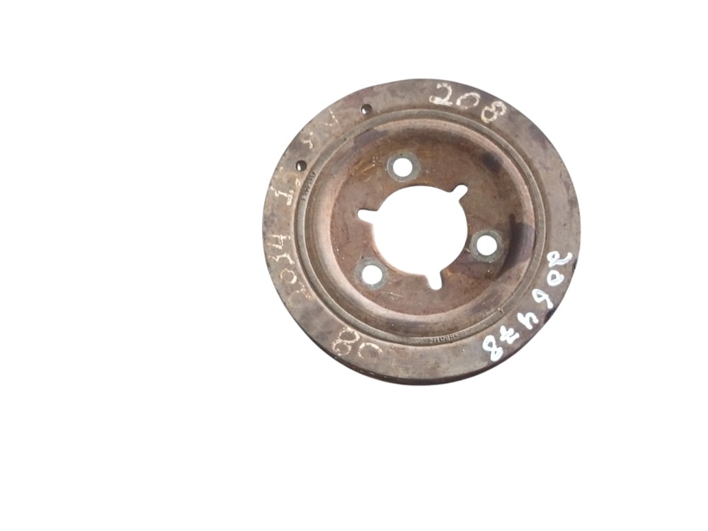 Polia Virabrequim Peugeot 206 207 C3 1.4  2000 2001 A 2012 1