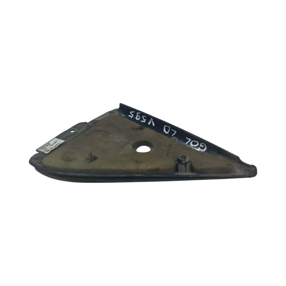 Moldura Interna Retrovisor Direito Vw Gol G2 1995 A 2005 Preto 6