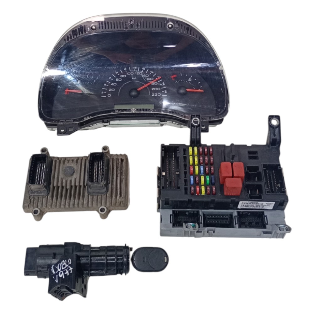 Kit Code Módulo Fiat Doblo Cargo Ambulan 1.8 2003 A 2012 1