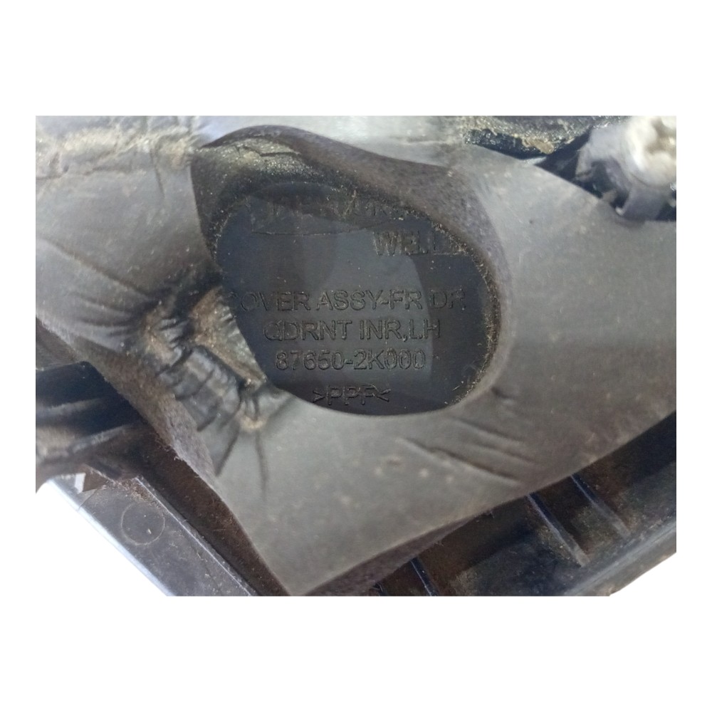 Moldura Interna Retrovisor Kia Soul 2009 A 2012 Preto 7