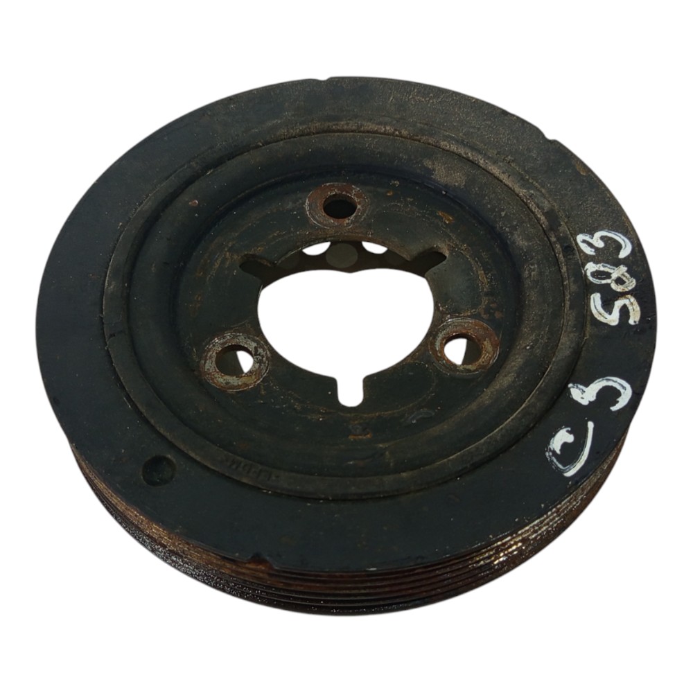 Polia Virabrequim Citroen C3 1.6 16v 2005 A 2012 4