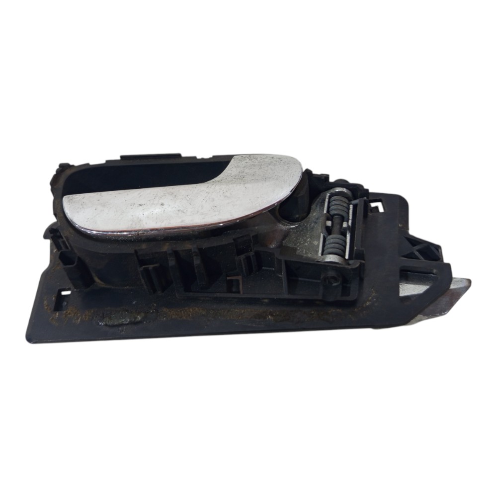 Macaneta Interna Traseiro Peugeot 307 2007 2008 A 2013 Preto E Cromado Dianteira 8