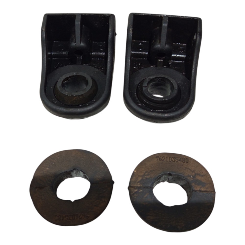 Kit Suporte Radiador 206 207 307 2001 2002 2003 2004 A 2012 Preto 6