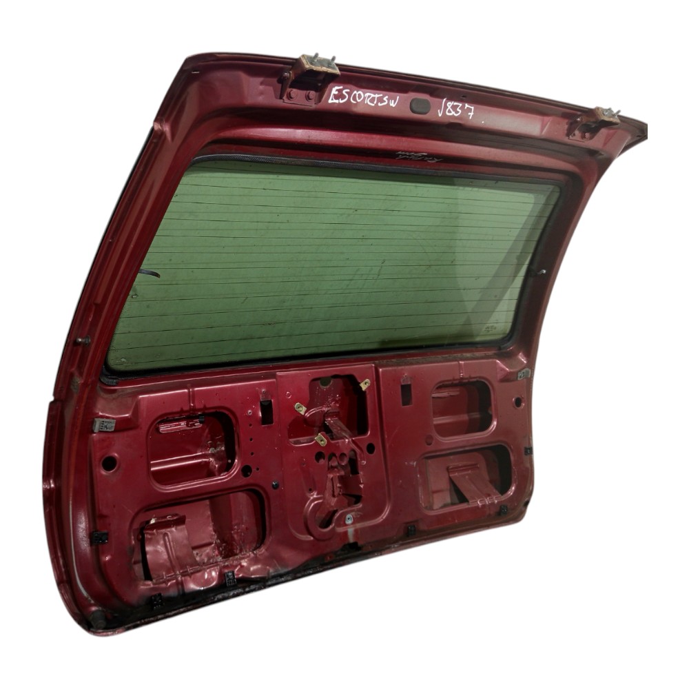 Tampa Porta Malas Ford Escort 1997 1998 1999 2000 2001 2002 Vermelho 4