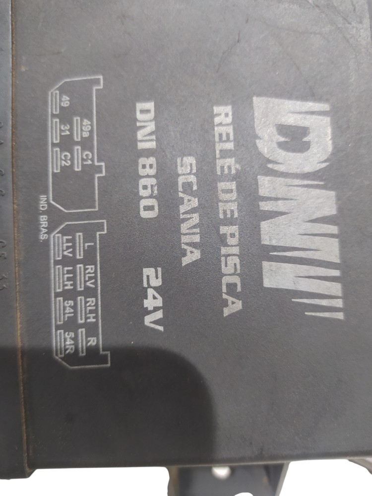 Relé De Pisca Scania 24v Dni0860 1985 1986 1987 A 1999 7