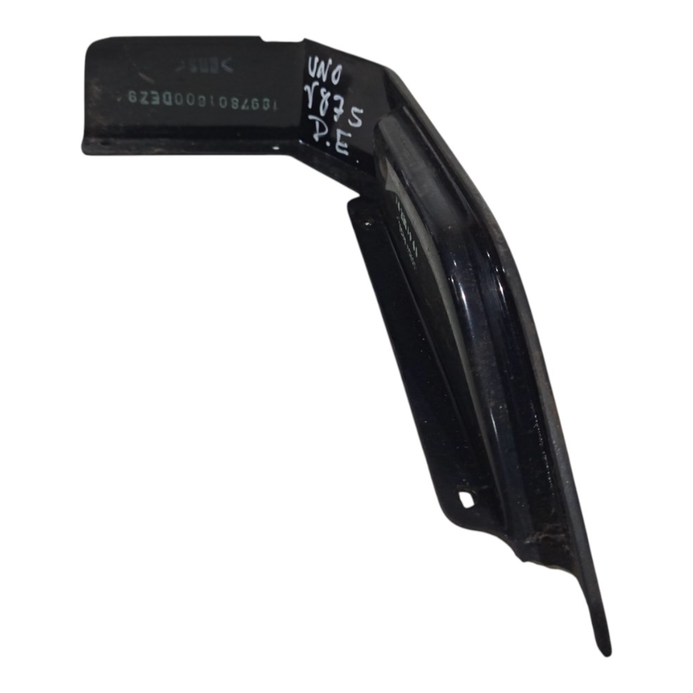 Moldura Acabamento Lado Direito Fiat Uno 1996 1997 1998 1999 Preto 2