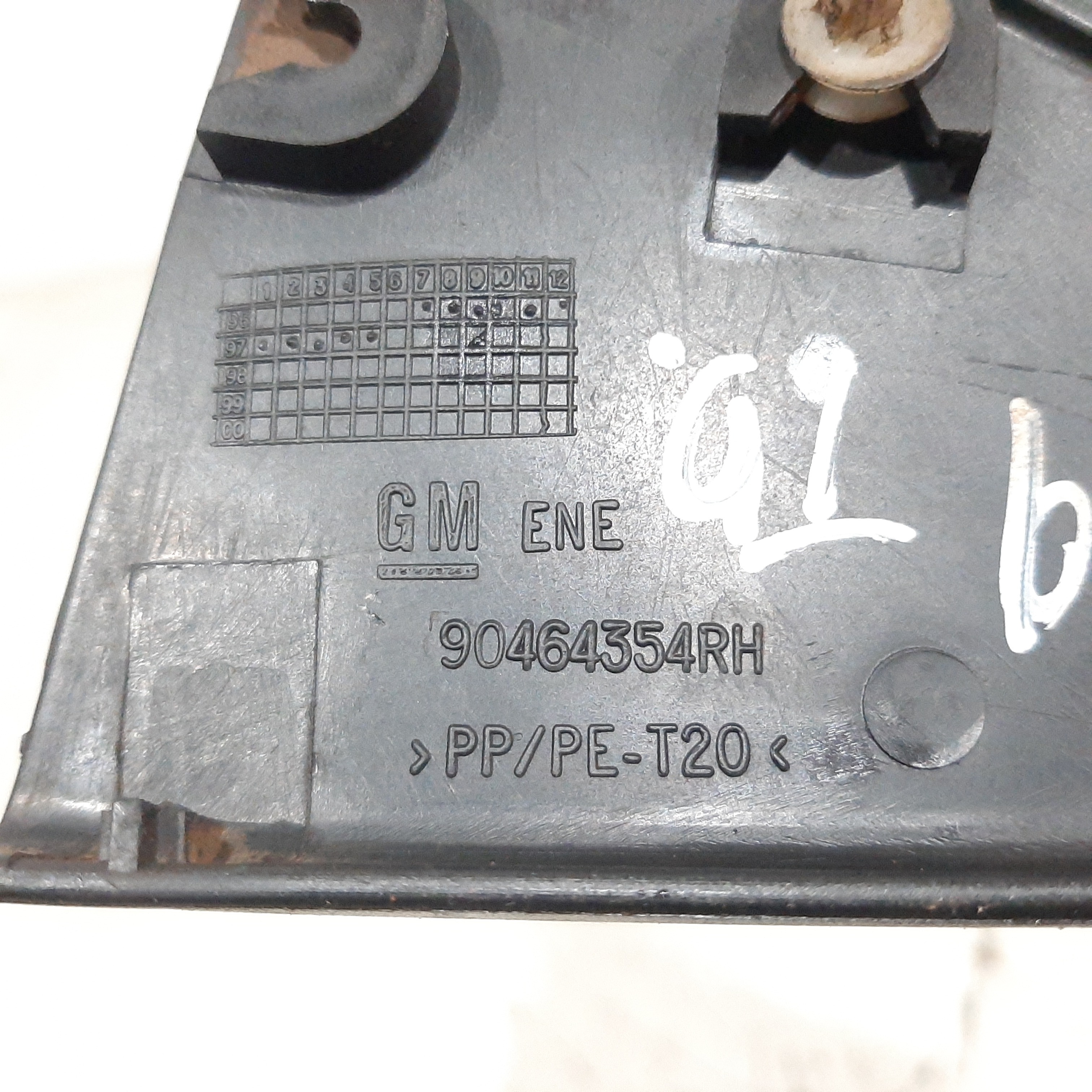 Moldura Interna Porta Traseira Direita Vectra 1997 A 2005 7