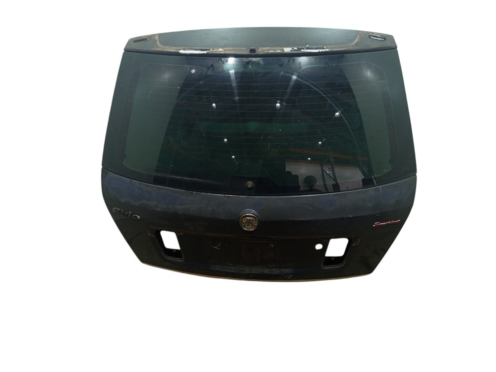 Tampa Traseira Porta Malas Fiat Stilo 2002 2003 A 2011 Preto 5
