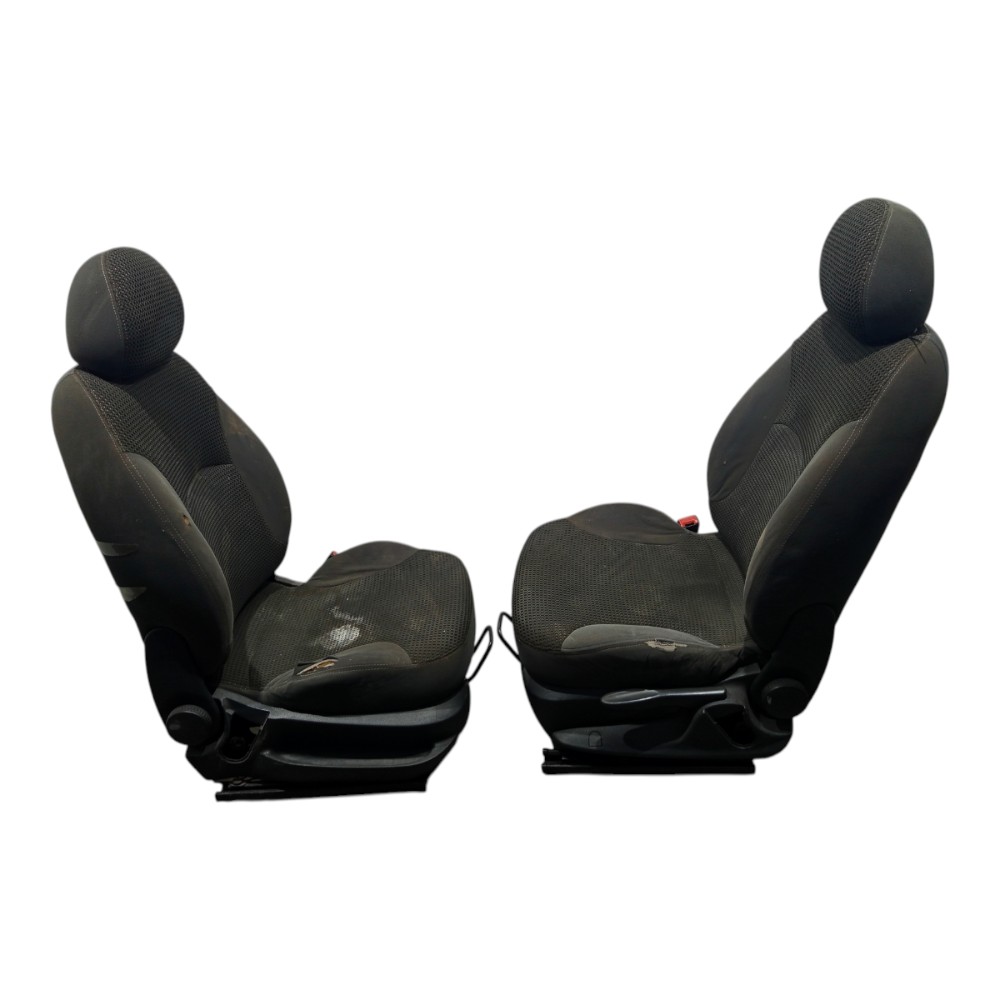 Jogo Banco Tecido Fiat Stilo 2003 2004 2005 2006 2007 A 2008 Preto 7