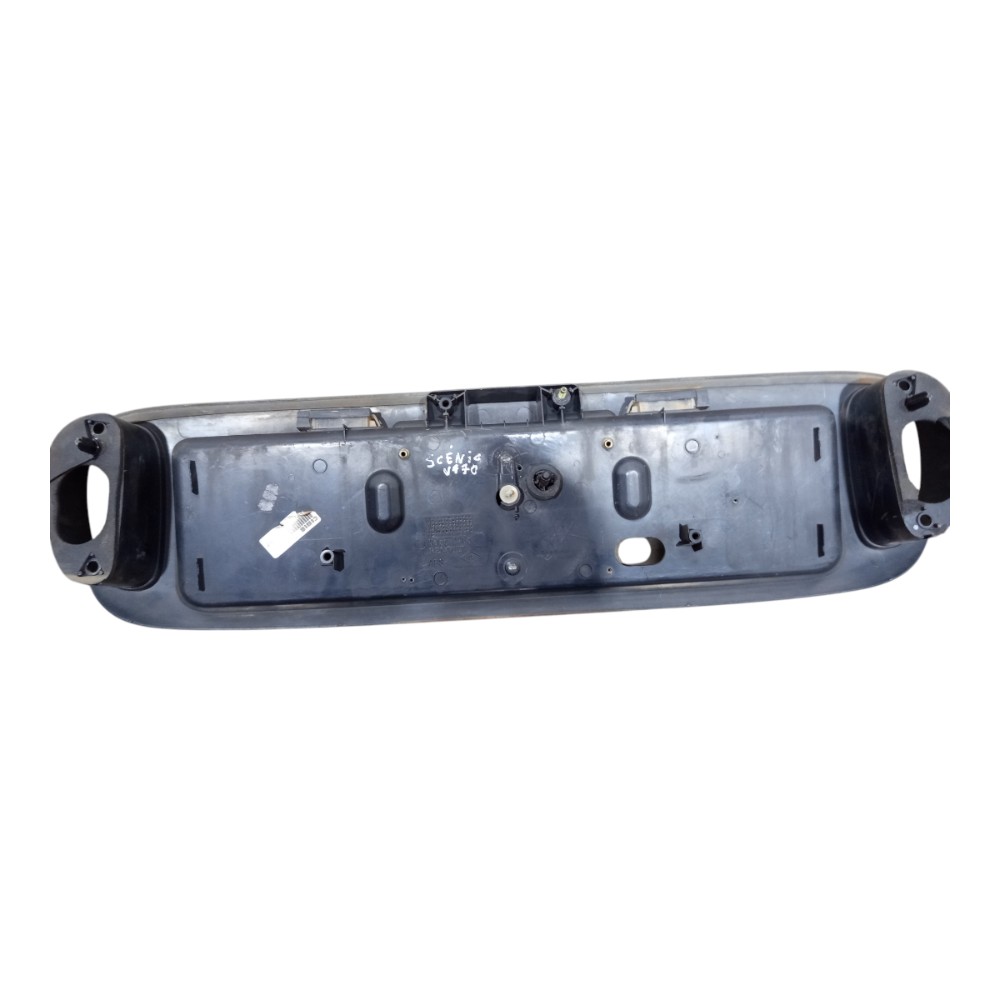 Suporte Placa Luz Matricula Renault Scenic 2000 2001 A 2010 Preto 7