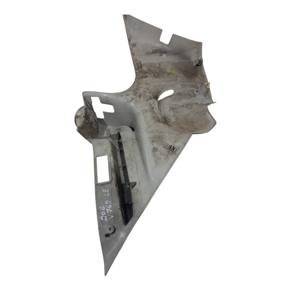 Suporte Bagagito Esquerdo Peugeot 206 207 2001 2002 A 2010  Cinza 5