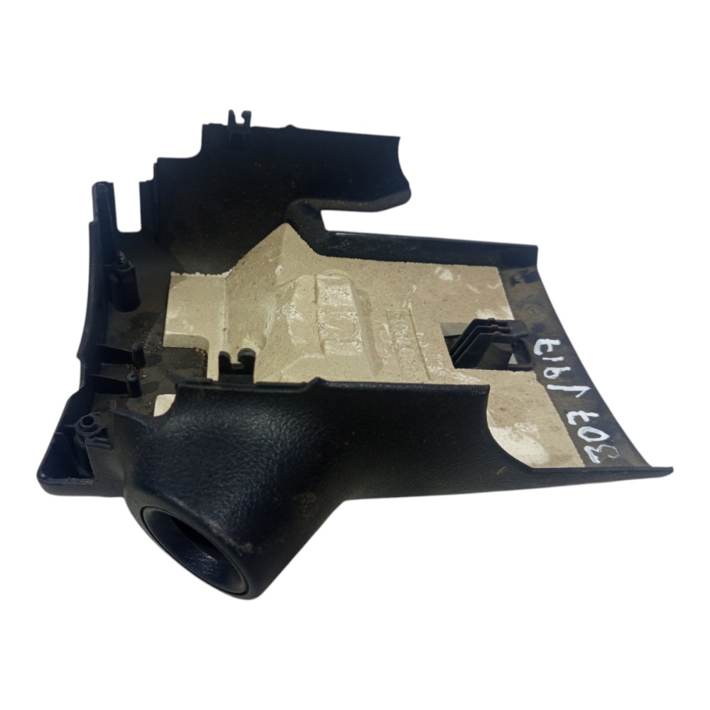 Moldura Inferior Chave Seta Direção Peugeot 307 2007 A 2013 Preto 5