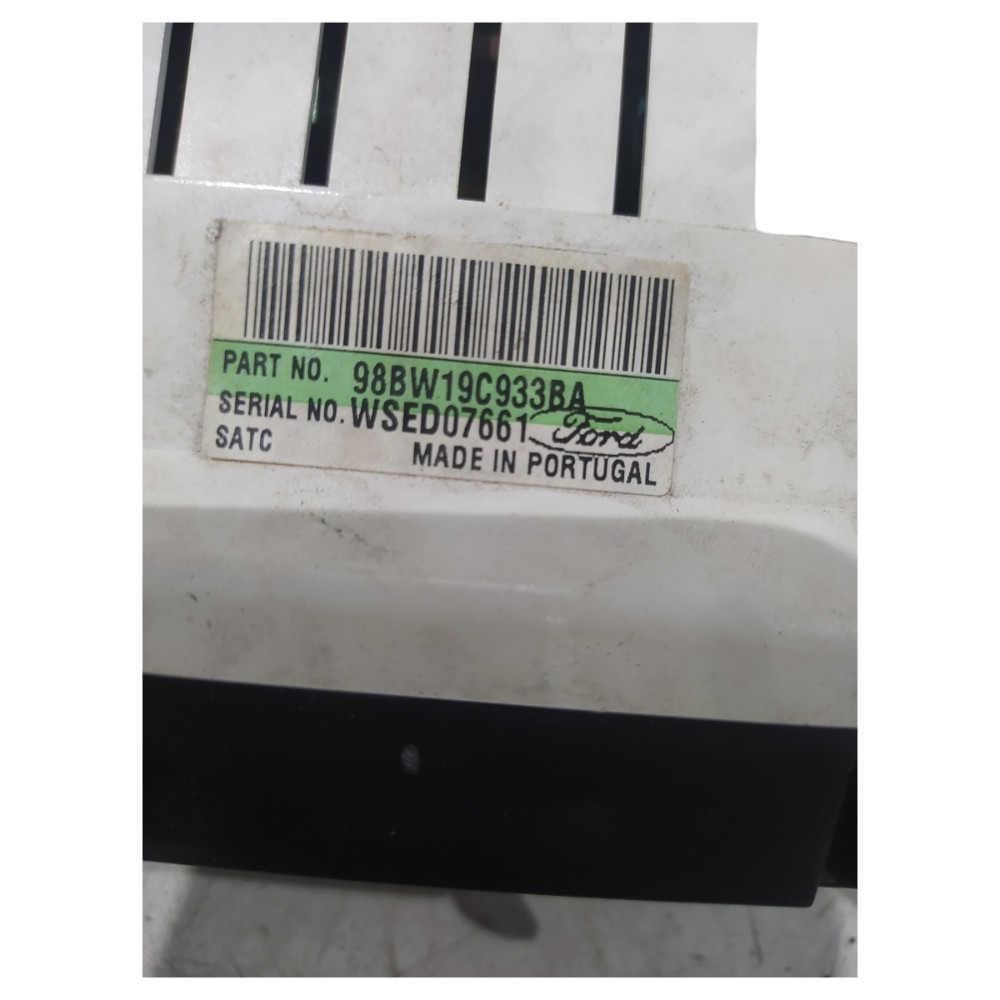 Comando Ar Condicionado De Ford Mondeo 1997 1998 1999 A 2000 4