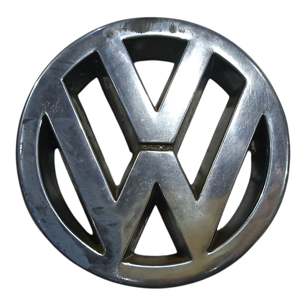 Emblema Grade Dianteiro Volkswagen Gol Voyage Saveiro Parati Cromado 1
