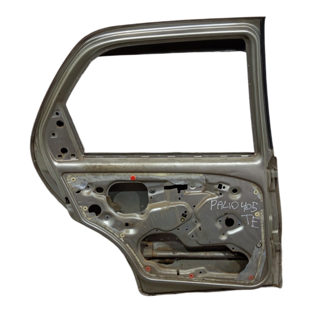 Porta Traseira Esquerda Fiat Palio 1996 1997 1998 A 2002 Traseira Esquerda Prateado 2