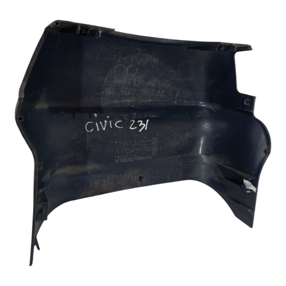 Moldura Superior Chave Seta Direção Honda Civic 1997 A 2000 Preto 8