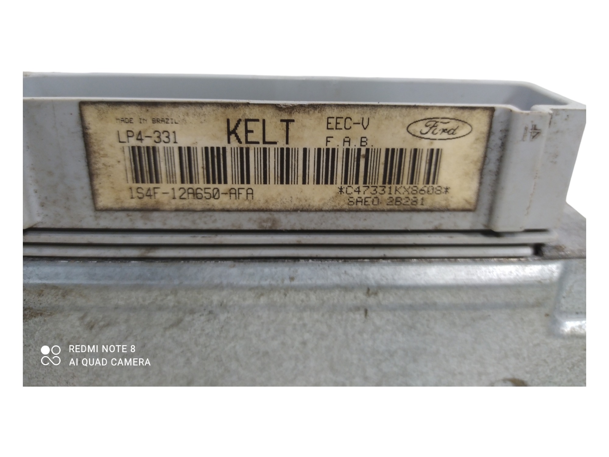 Módulo Injeção Ford Focus 1.8 Zetec 2001 A 2008 Bloqueado 6