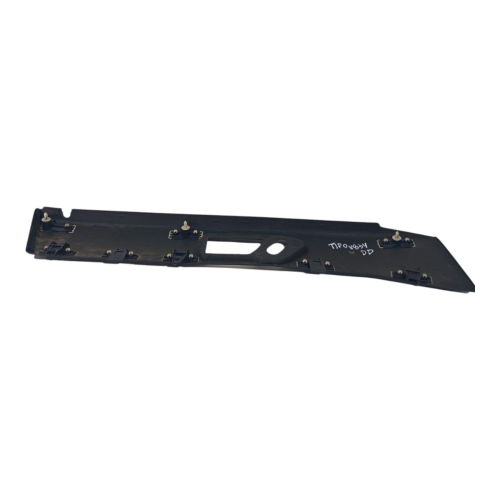 Acabamento Superior Porta Diant Ld Fiat Tipo 93 A 97 Avaria Preto 4