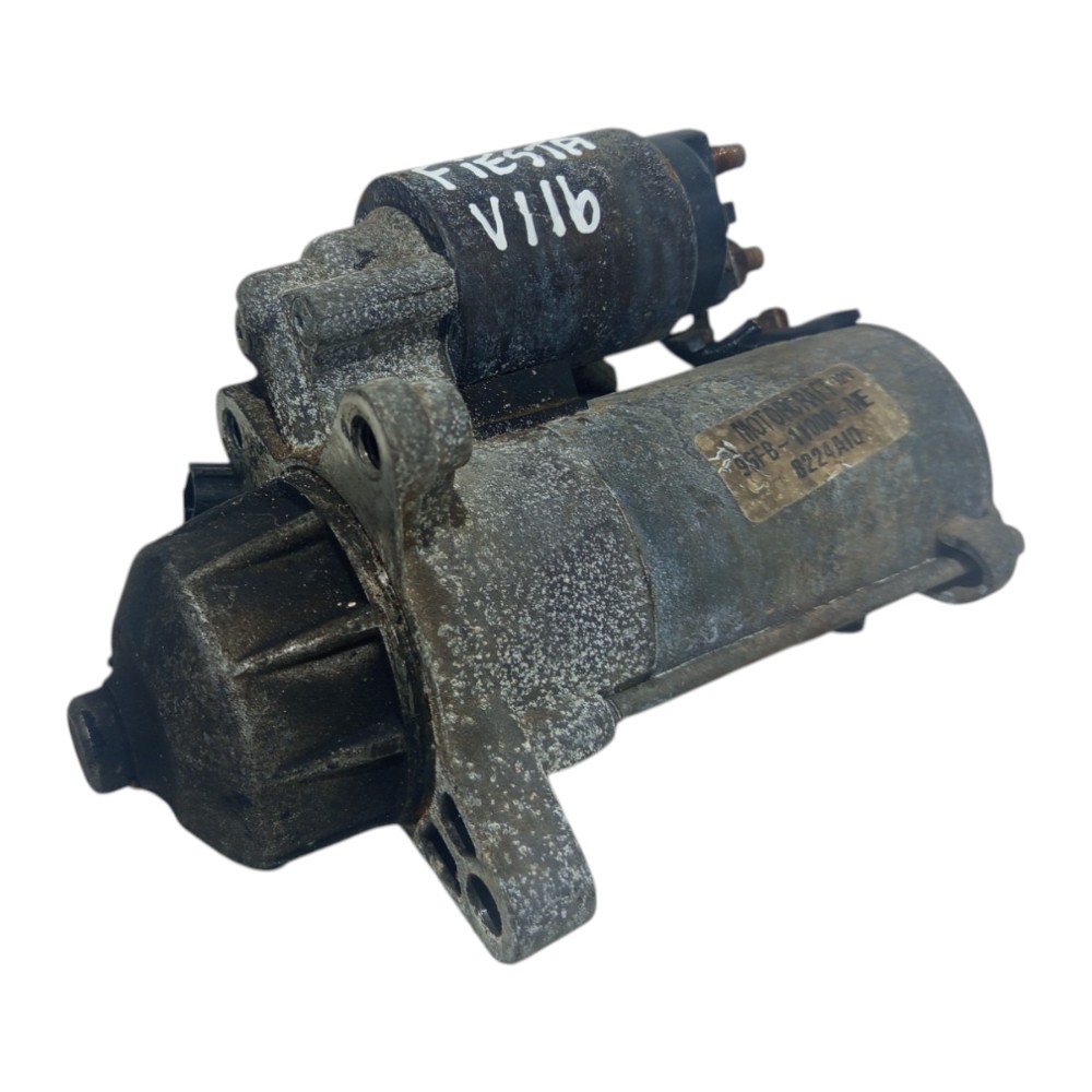 Motor Partida Arranque Ford Fiesta 1.0 8v 2001 2002 A 2006 5