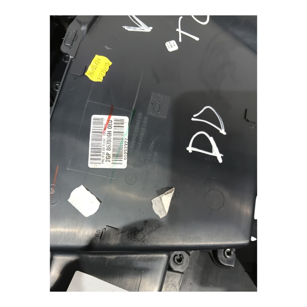 Forro Porta Dianteira Direita Vw T-cross Tsi 2019 A 2025 7