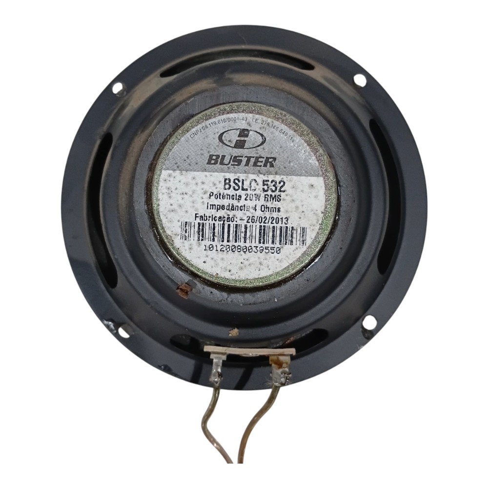 Alto Falante Buster 4 Polegasas 20w Rms 4 Ohms Universal 2