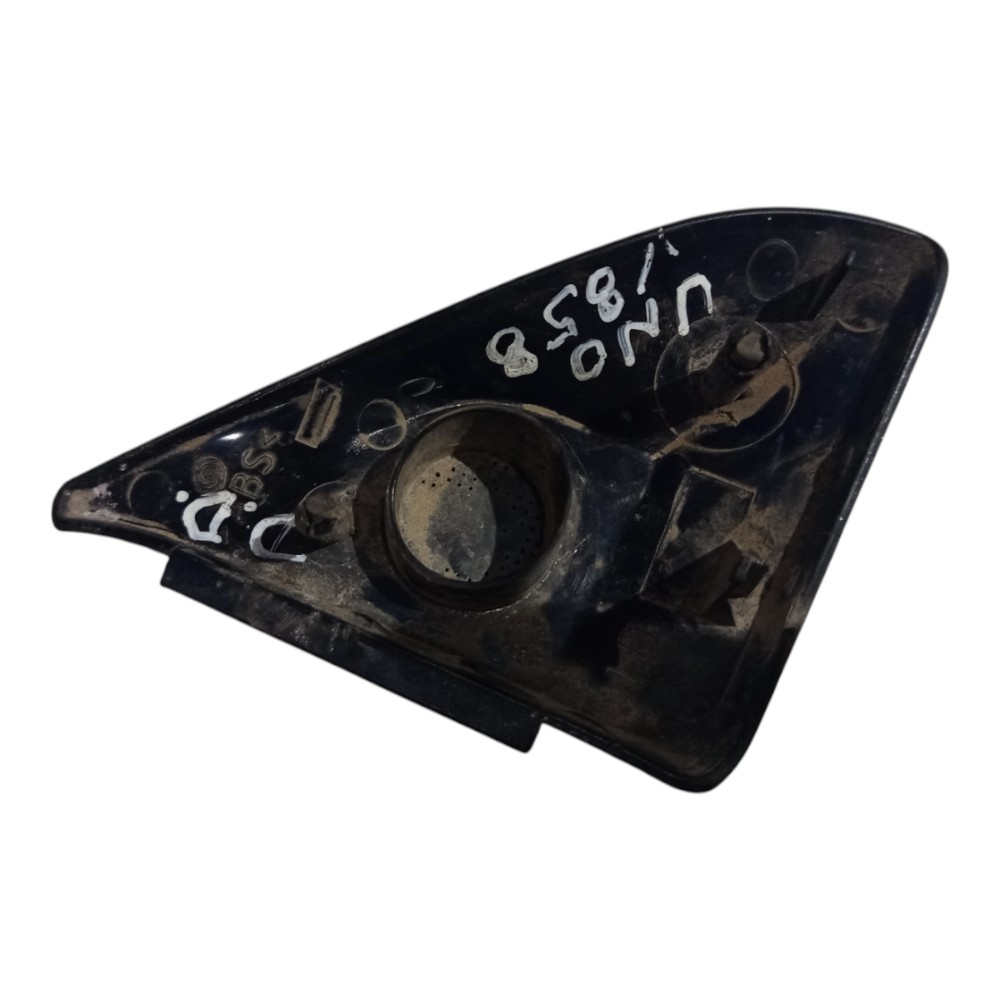 Moldura Interna Retrovisor Dianteira Ld Fiat Uno 1994 A 2004 Preto 7