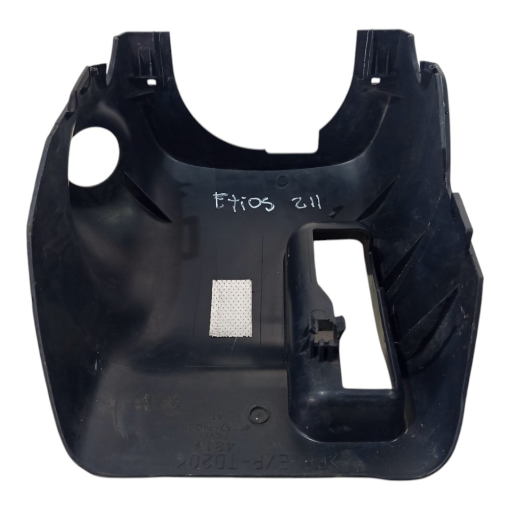 Moldura Coluna Chave Seta Superior Toyota Etios 2013 A 2020 Preto 6