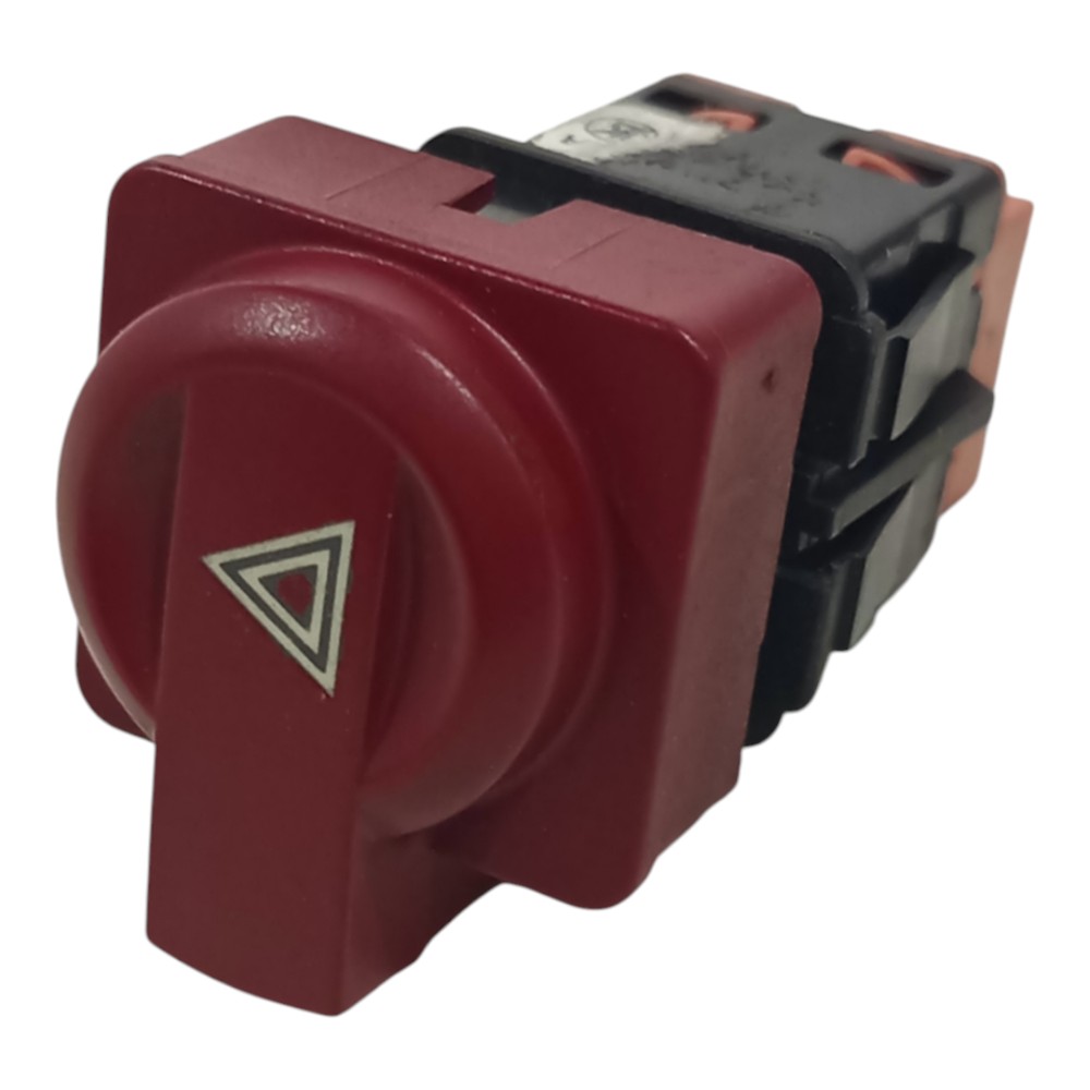Botão Pisca Alerta Citroen C4 Pallas 2008 2009 2010 A 2013 Vermelho 3