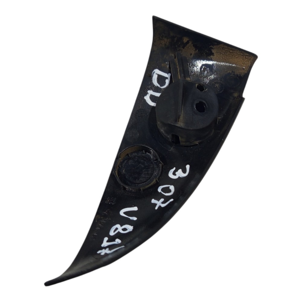 Acabamento Interno Retrovisor Direit 307 Peugeot 2001 A 2012 Preto 7
