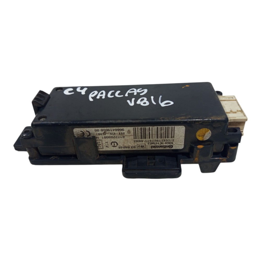 Modulo Bluetooth Citroen C4 Pallas 2007 2008 2009 10 A 2013 Preto 1