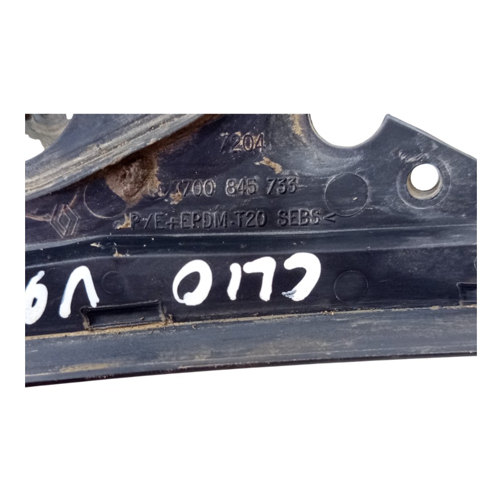 Moldura Retrovisor Interno Le Renault Clio 1999 2000 A 2016 Preto 6