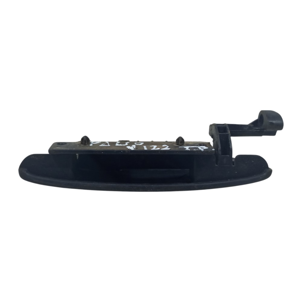 Maçaneta Externa Traseira Direita Fiat Palio 1996 A 2000 Preto Traseira 5