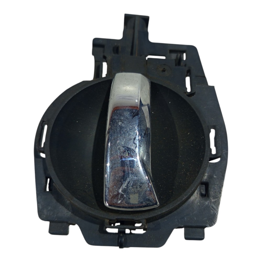 Maçaneta Interna Traseira Citroen C3 2003 2004 05 A 2012 Preto Traseira 3