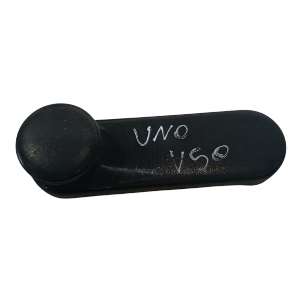 Manivela Vidro Fiat Uno 1996 1997 1998 A 2005 Usado  Preto 3