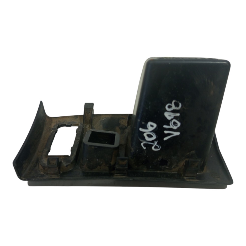 Moldura Botão Porta Objetos Peugeot 206 1999 2000 A 2009 2