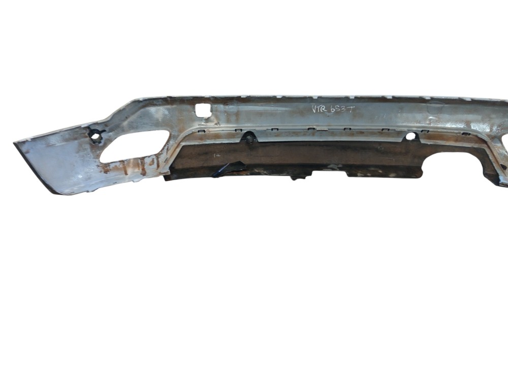 Parachoque Parte Inferior Citroen C4 Vtr 2006 A 2009 Avarias Preto 5