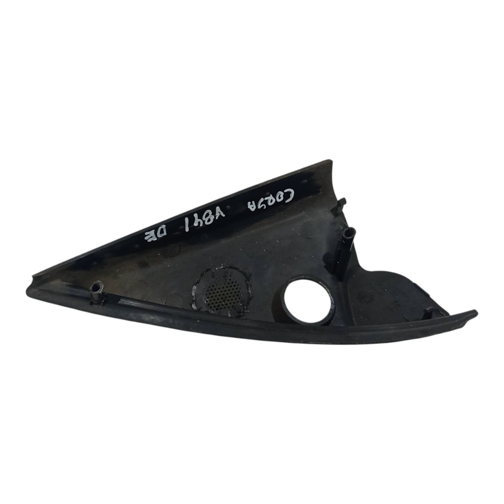 Moldura Retrovisor Interno Esquerdo Peugeot 206 2001 A 2012 Preto 6