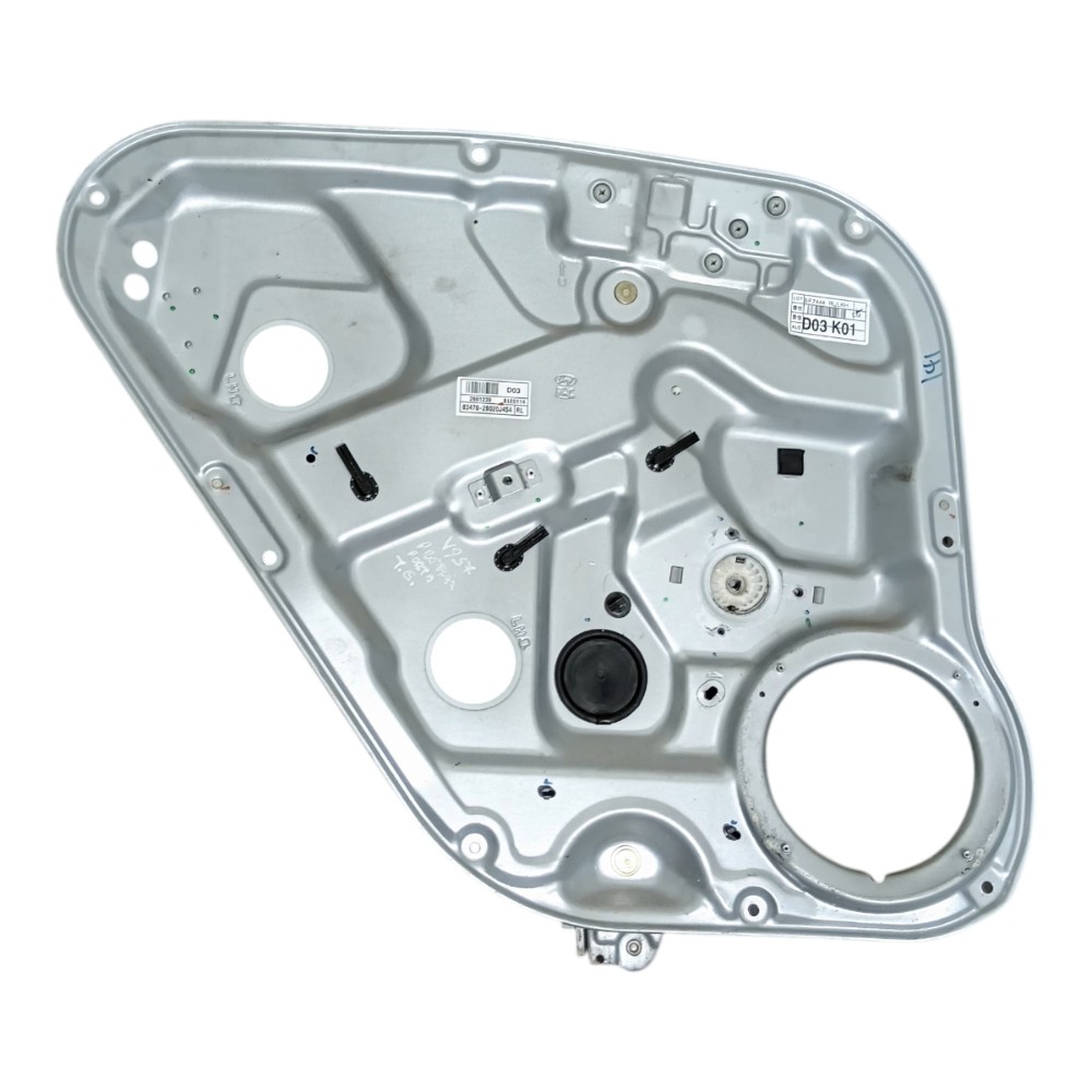 Máquina Vidro Traseiro Esquerdo Hyundai Santa Fé 2007 A 2012 5