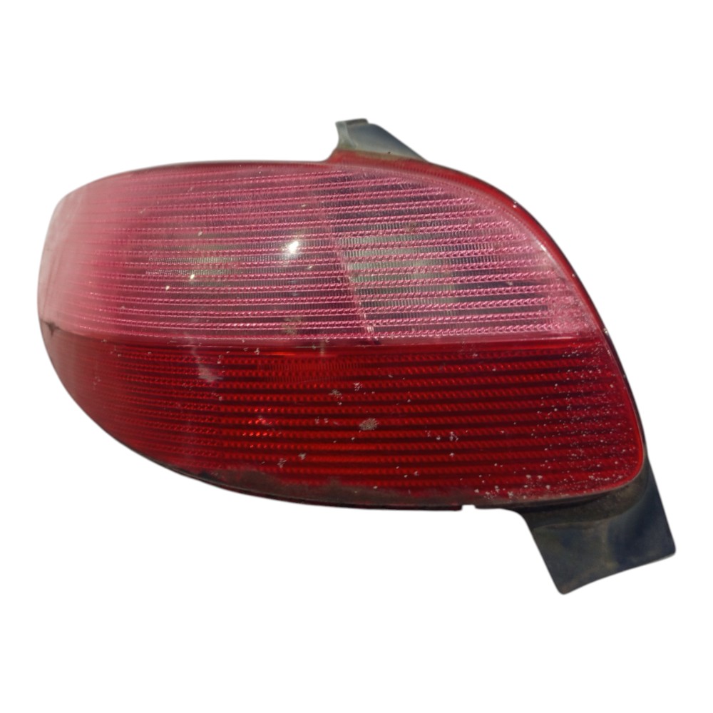 Lanterna Esquerda Peugeot 206 2000 2001 2002 2003 04 A 2008 Esquerdo/motorista Vermelho/branco 1